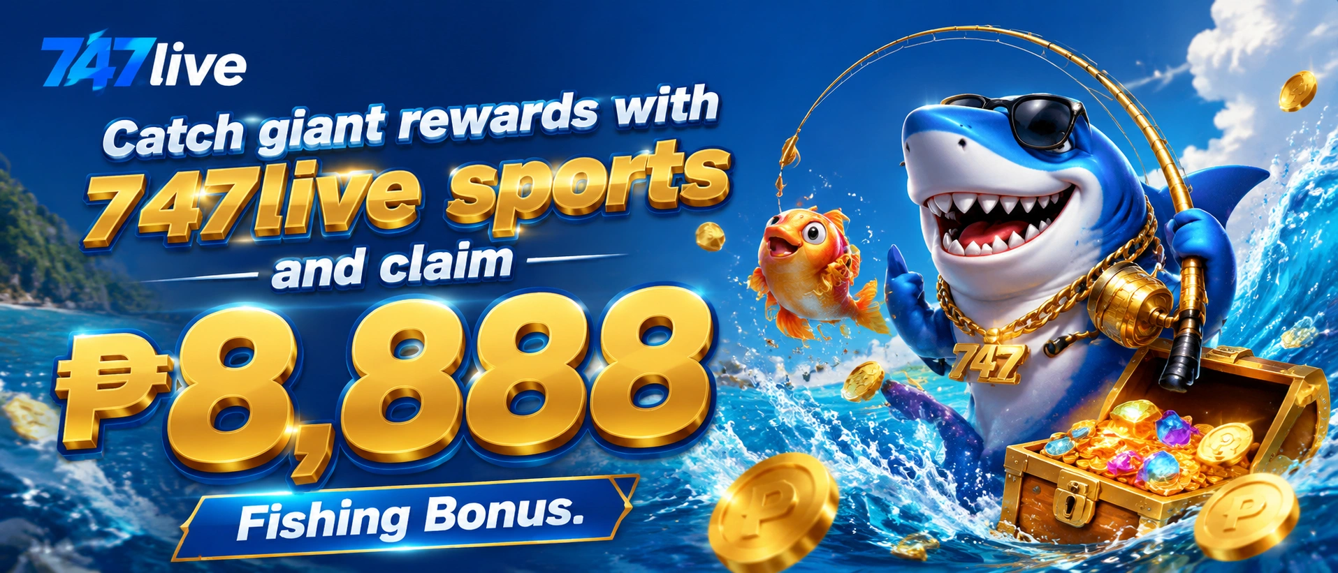 747live fishing games hero visual