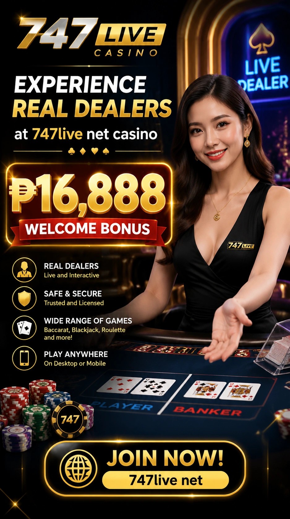 747live live casino table scene 13